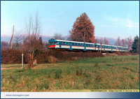 Tr 3807 Monza -  Lecco a Besana il 26/11/1986