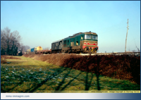 D343 in linea tra Renate e Besana Inverno 1990