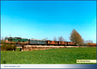 D343 trasferisce a Besana alcuni vagoni destinati alla demolizione