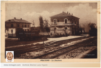 Molteno. La stazione. Anni 20